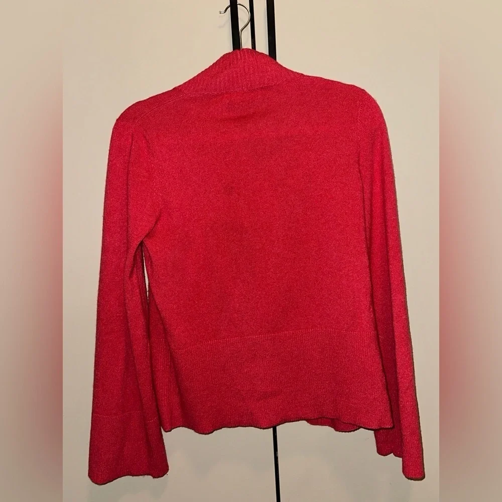 Brunello Cucinelli 100% Cashmere Red Cardigan size Medium